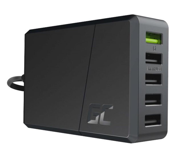 Green Cell Ładowarka sieciowa ChargeSource5 (5x USB, 52W) - 548697 - zdjęcie